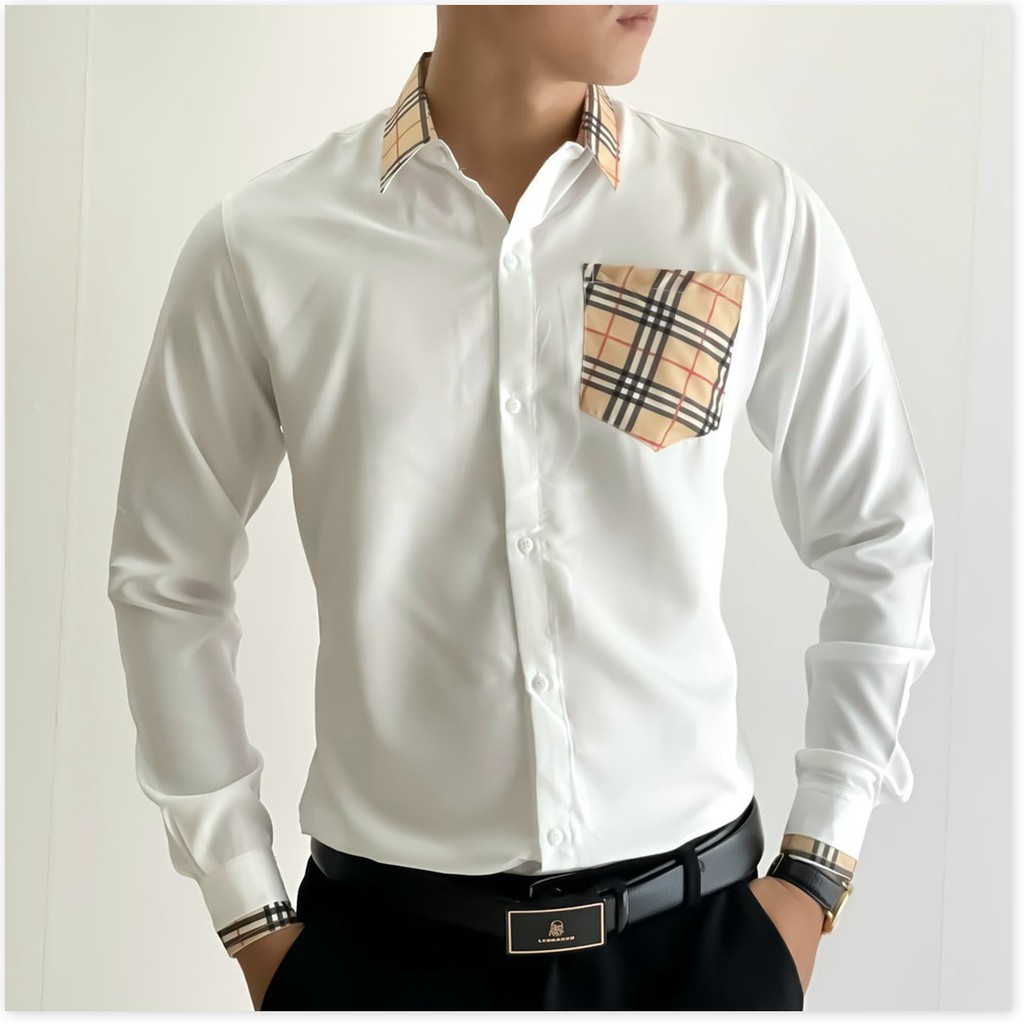 ÁO SƠMI NAM IN THÊU TAY DÀI PHONG CÁCH HÀN QUỐC,,CHẤT LỤA CAO CẤP THỜI TRANG KOKO MI