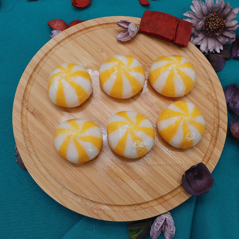 Viên Bánh Bao Hải Sản Nhím Biển Nhân Trứng Cá Nhúng Thả Lẩu Malaysia 500g