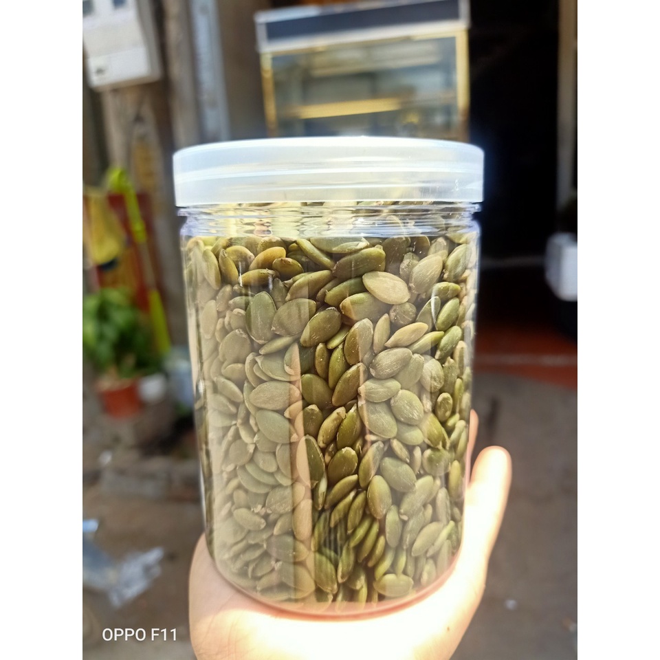 500g NHÂN HẠT BÍ XANH ẤN ĐỘ ĐÃ TÁCH VỎ (rang chín) - Nhân bí xanh sấy