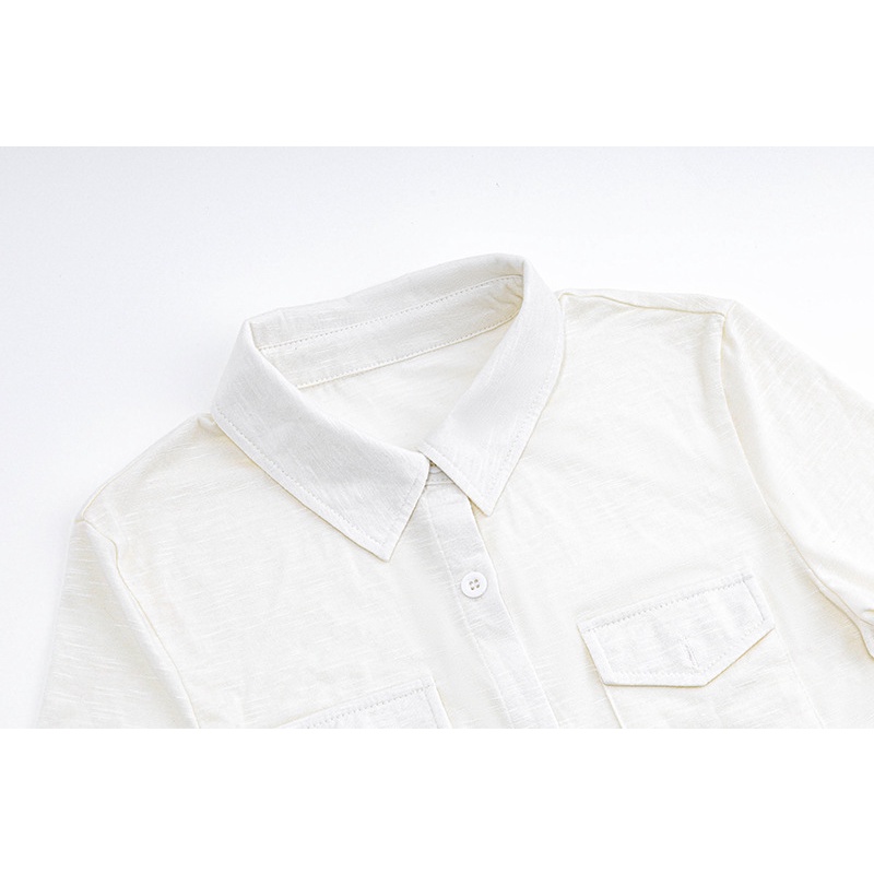 Áo Sơ Mi Dài Tay Phối Nơ Thời Trang Dành Cho Nữ