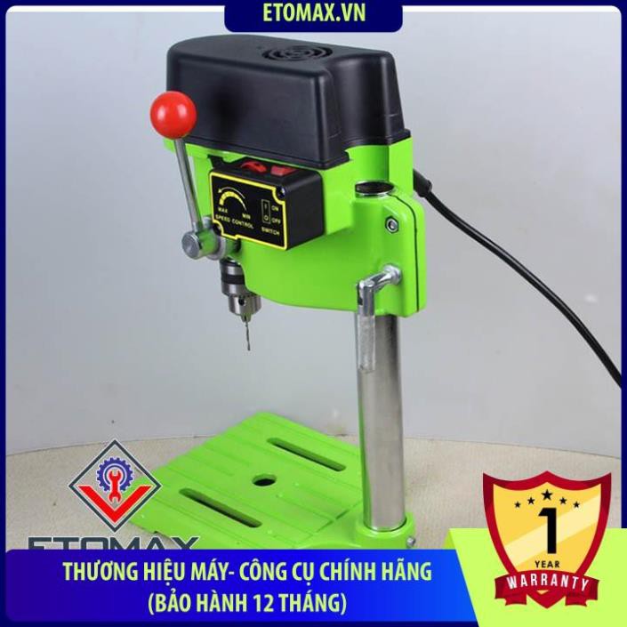Máy khoan bàn miniQ 480W BG-5159A, Chính hãng MiniQ, Điều chỉnh tốc độ 6 cấp