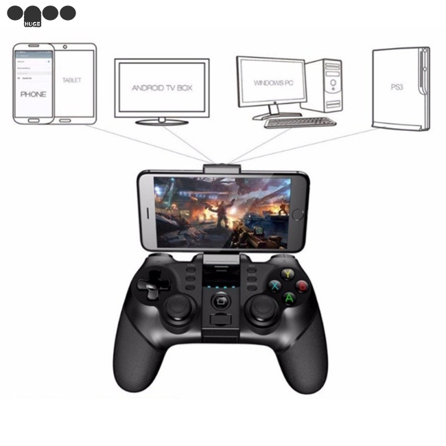 Tay Cầm Chơi Game Không Dây Bluetooth 2.4g 3 Trong 1 Ipega 9076 Cho Android/Ios