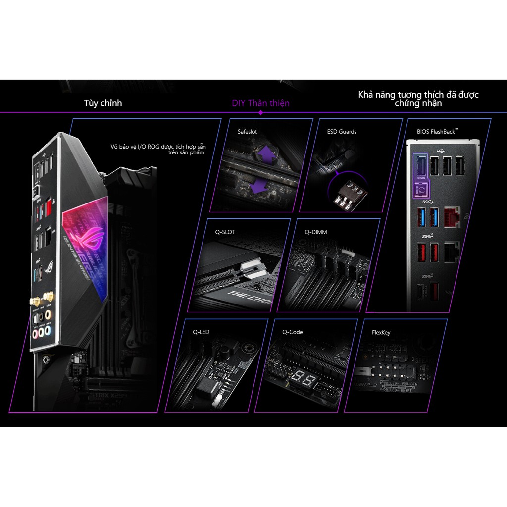 [X299] MAIN ASUS Rog Strix X299-E Gaming II | Socket 2066 (NEW-BH24 Tháng)