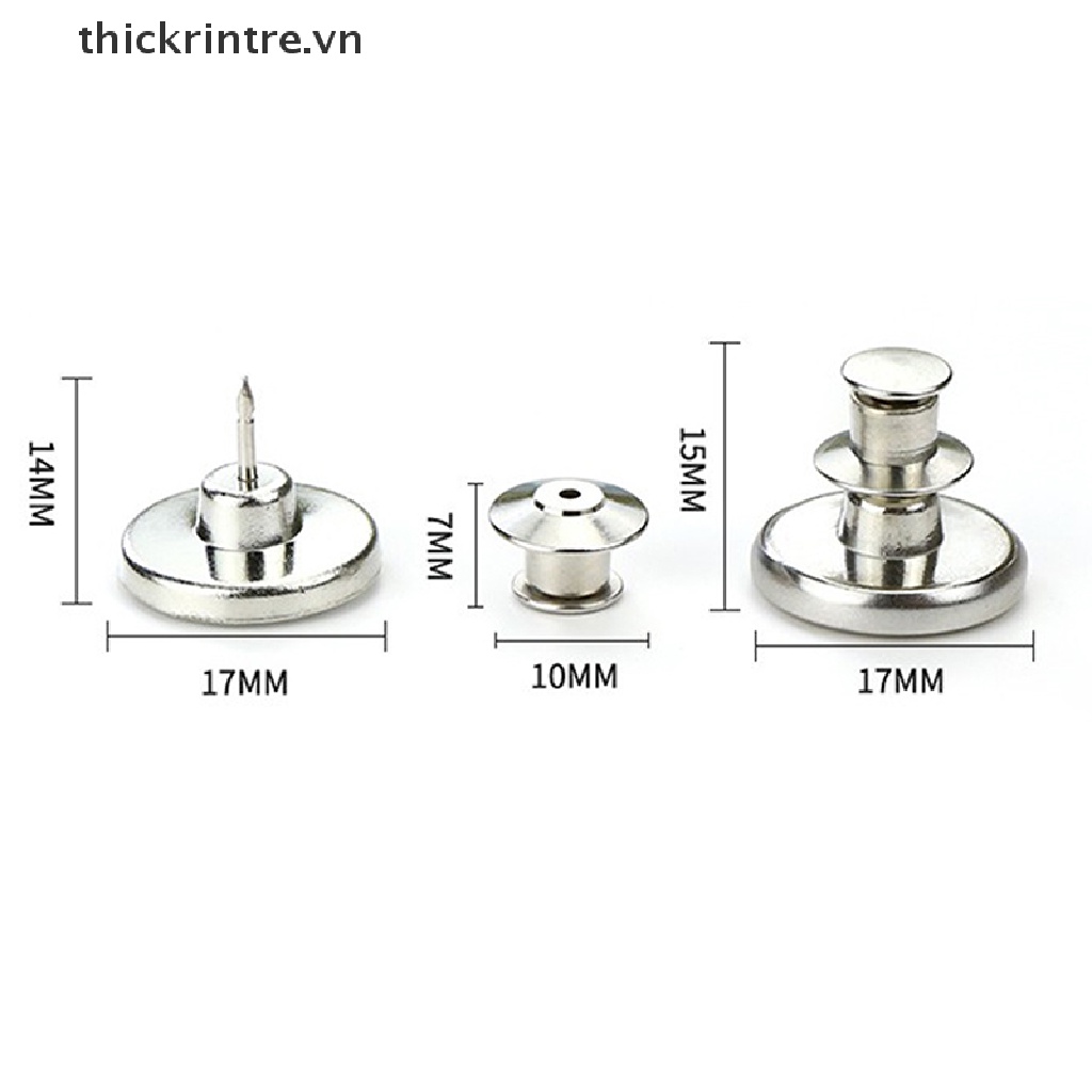 [Mới] Nút Bấm Điều Chỉnh Quần Jean Giảm Eo Không Cần Đóng Đinh