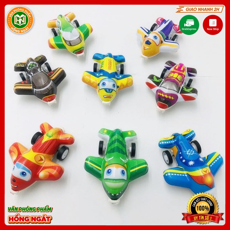 Đồ chơi trẻ em máy bay mini vặn dây cót chạy đà cho bé dùng để làm quà tặng học sinh trong học tập DC06