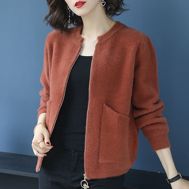Áo khoác len thời trang Hàn Quốc 2019 cho nữ