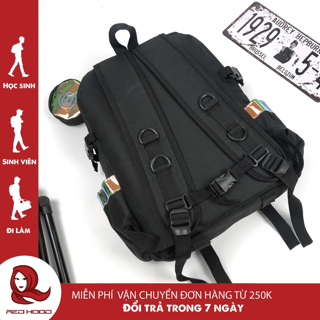 Balo Nam Nữ Thời Trang Đi Học Siêu Hot, Ba lô Nữ Ulzzang chất vải canvas chống thấm quai đeo mềm mại