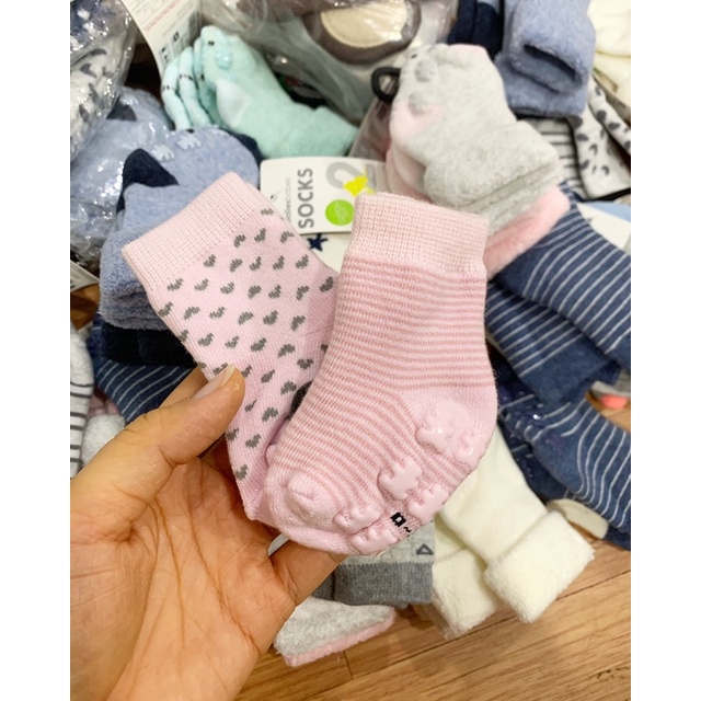Tất Len Xù Cho Bé 0-2y - Hàng Xuất Xịn