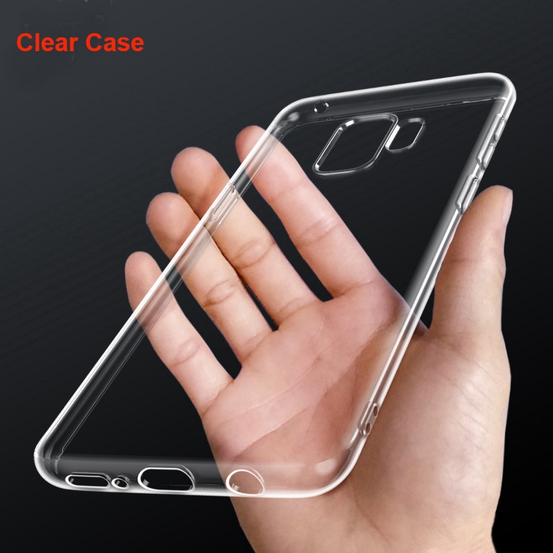 Clear Soft TPU Phone Case Samsung Galaxy S6 S7 Edge Plus S8 S9 S10 Plus S10e C5 C7 C9 Note 8 9 10 Plus Phone Cover