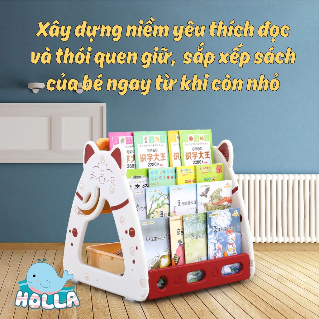 Đồ chơi bảng vẽ mèo Holla 3IN1