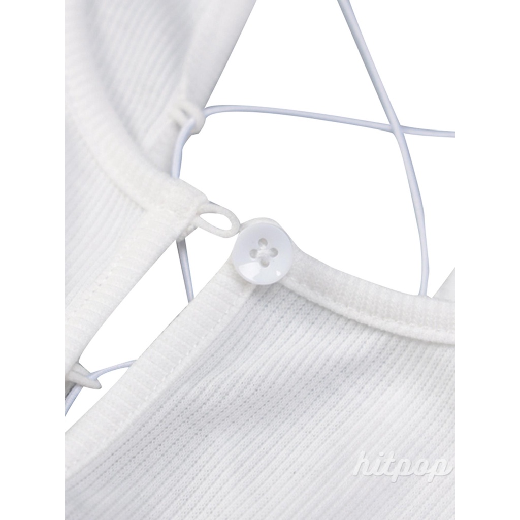 Set áo croptop tay dài + chân váy ngắn màu trơn quyến rũ cho nữ