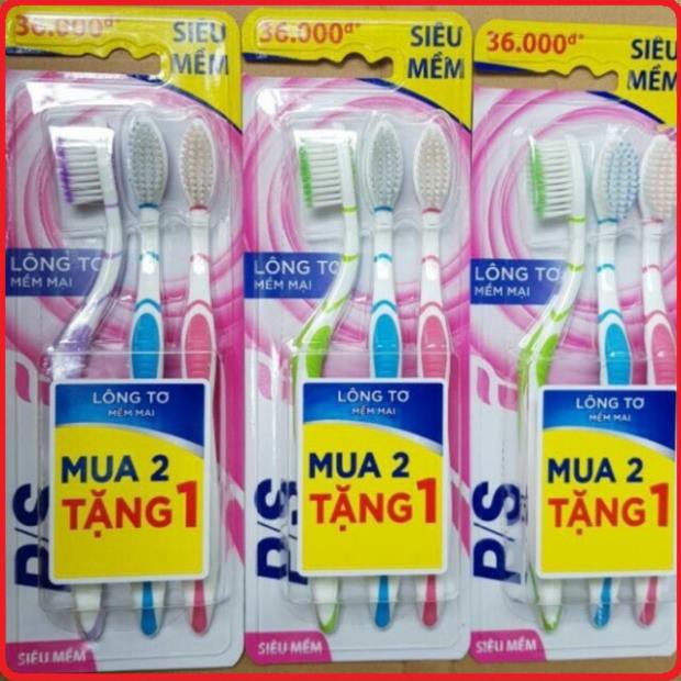 Bộ Bàn chải P/S Lông Tơ Siêu Mềm