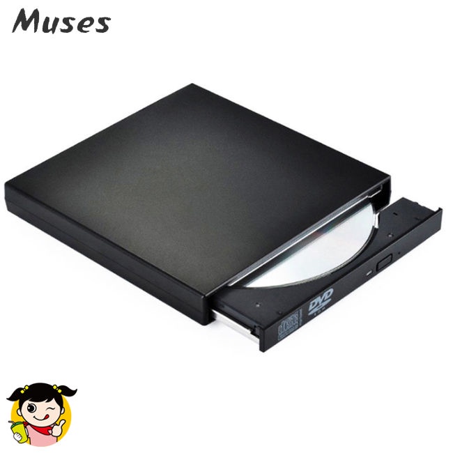 Đầu Đọc Đĩa Dvd Cd Rw Kết Nối Usb Cho Windows 98 / 8 / 10 Laptop Pc