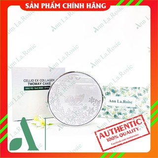 Phấn phủ cellio ex collagen twoway cake spf 30 - tặng kèm 1 lõi