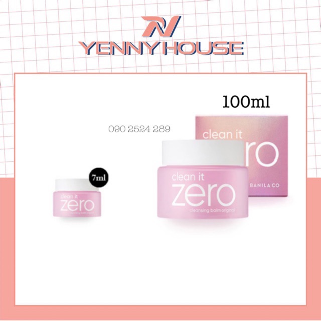 Sáp Tẩy Trang Banila Co Clean It Zero 50ml - 100ml