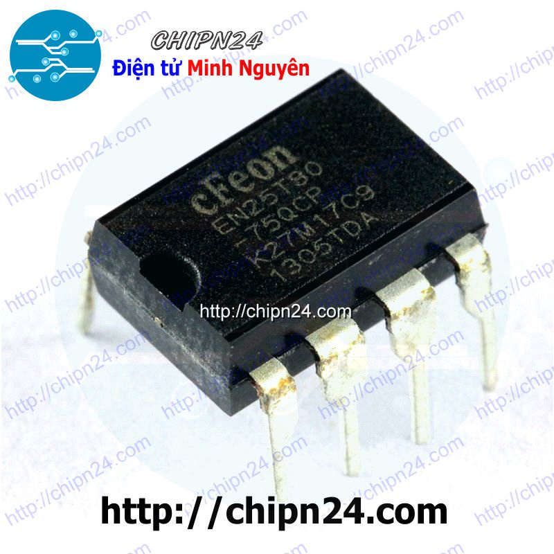 [2 CON] (DIP) IC EN25T80 DIP-8 (25T80 IC Nhớ EEPROM)
