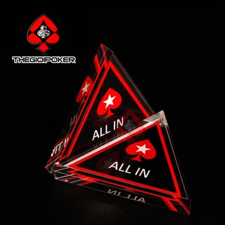 Thẻ ALL - IN Button Poker Star - Chính Hãng