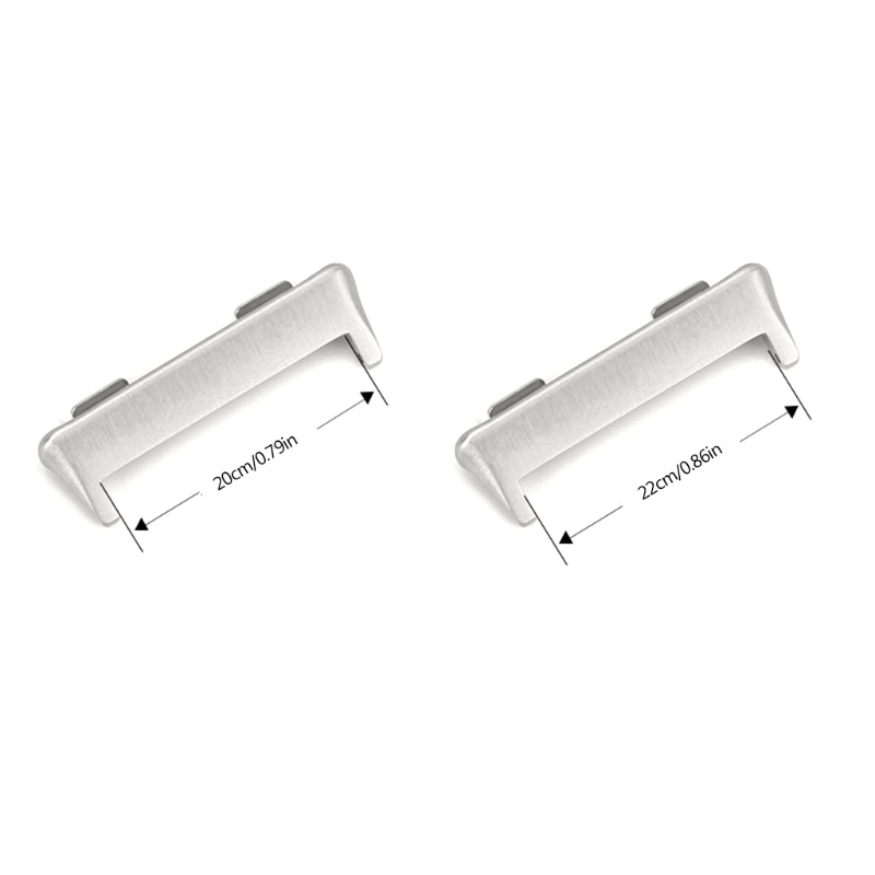 2 Đầu Nối Kim Loại Tháo Lắp Nhanh Cho Đồng Hồ Thông Minh 41mm / 46mm