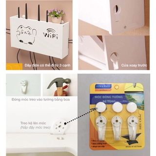 ✅ Kệ Wifi Treo Tường Thanh Lịch