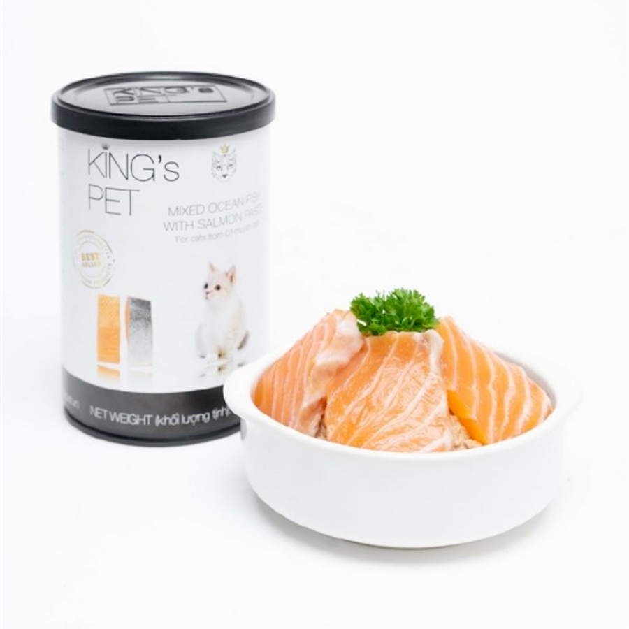 Pate King's Pet 380G Cho Mèo Có Vị Dành Cho Chó  từ 1,2,3,4,5,6,7,8,9 tháng đến hơn 1 tuổi - KingPet
