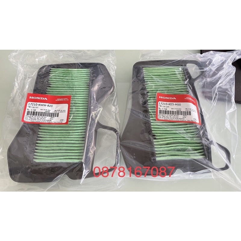 Lọc gió Blade, Wave RSX RSV S110 Honda chính hãng