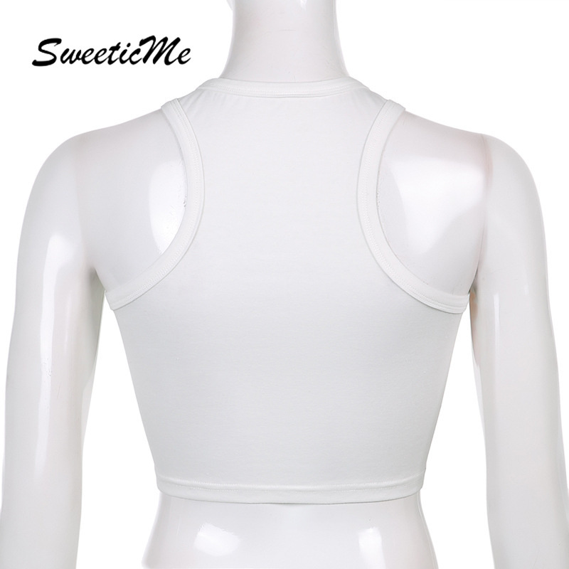 Áo Không Tay Cổ Tròn Dáng Ôm In Hoa Thời Trang Dành Cho Nữ 2021 | BigBuy360 - bigbuy360.vn