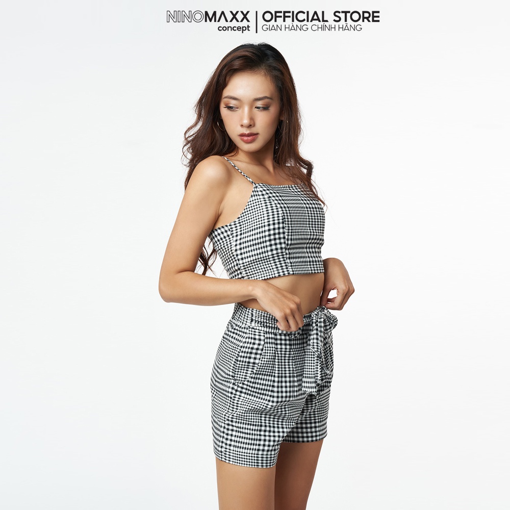 SWEET SIXTEEN Set áo và quần Nữ kẻ sọc cotton 100% 2201007