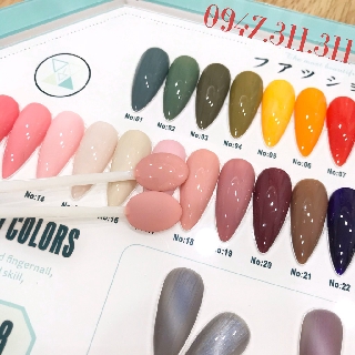 SET SƠN TELISHA 68 MÀU SIÊU ĐẸP