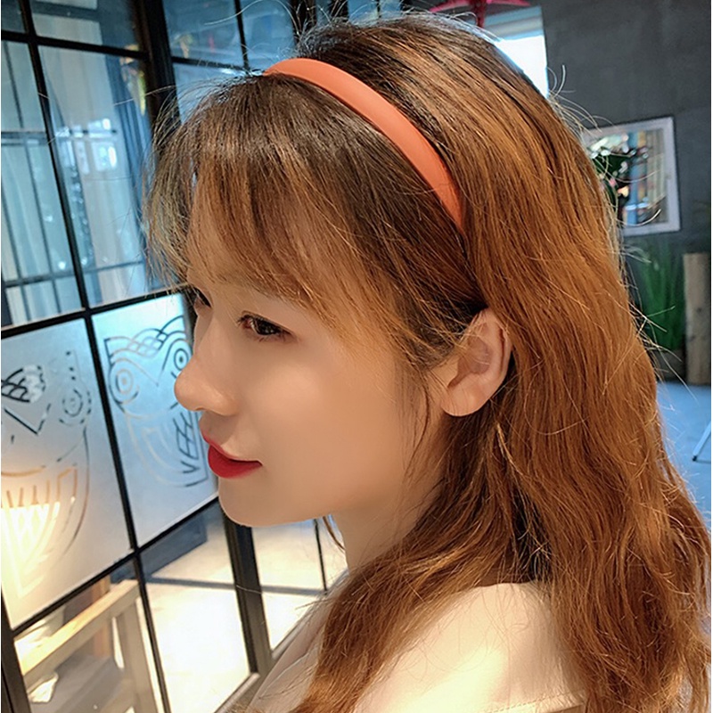 Băng đô bản rộng màu sắc ngọt ngào phong cách Hàn Quốc đáng yêu cho nữ