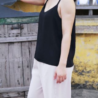 Áo 2 dây camisole ĐEN