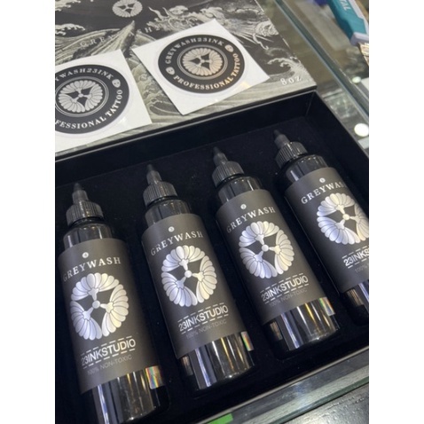 [ FREE SHIP ] Set mực xăm 23INK GREYWASH Chuyên Nhật Cổ