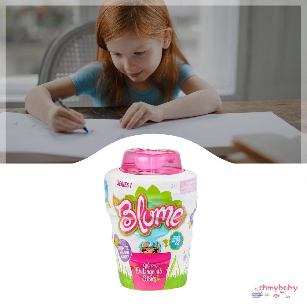 【OMB】 Watering Growing Flower Pot Doll Bloom Girl Surprise Blind Box Watering