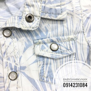 Sơ mi bò Kiabi bé trai dư xịn