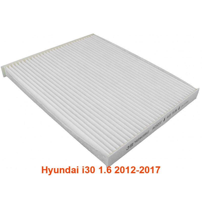 Lọc gió điều hòa AC0222 JS Asakashi dành cho Hyundai i30 1.6 2012-2017 và 1.8 2012-2014 mã phụ tùng 
