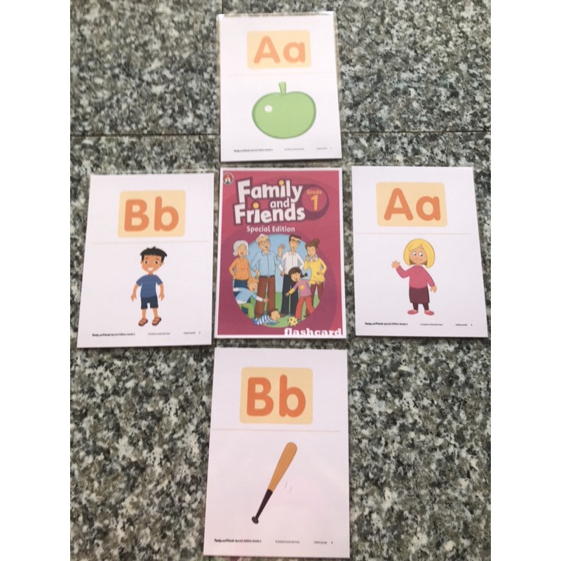 Bộ Flashcard và Mindmap Family And Friends 1 bản Special Edition