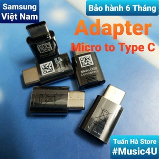 Adapter cổng chuyển Micro USB to sang USB Type C cho máy Samsung Tuấn Hà Store