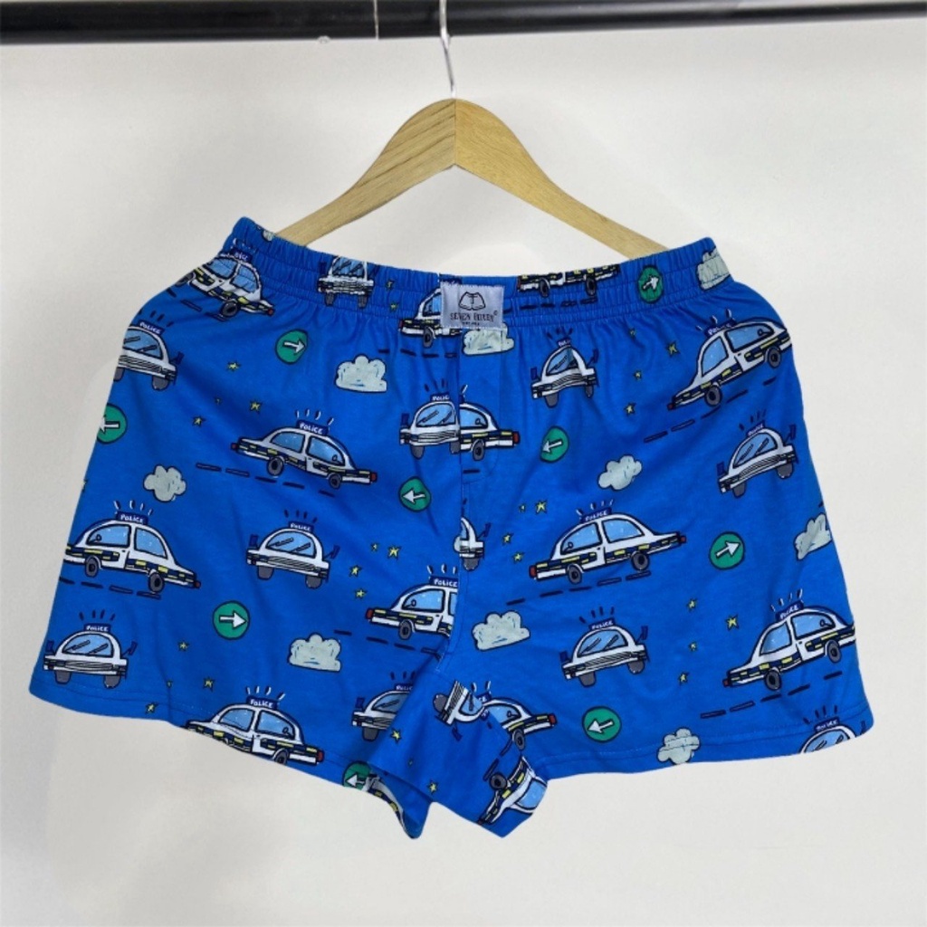 Quần đùi ngủ nam thun cotton, quần đùi nam nữ bigsize thoải mái mặc cực mát