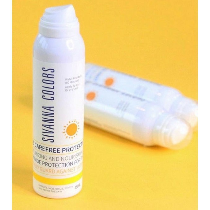 Xịt Chống Nắng Trang Điểm Toàn Thân Sivanna Colors Thái Lan 2 In 1 Makeup Body 150mL | BigBuy360 - bigbuy360.vn