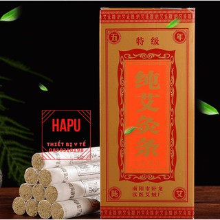 Hộp 10 điếu ngải nhung đông y- Nhang ngải cứu- Hương ngải nhung.