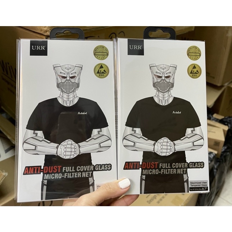 Kính cường lực Full màn chống bụi màng loa cho IP 13 ProMax , 13 Pro , 13 chính hãng Autobot UR cao cấp