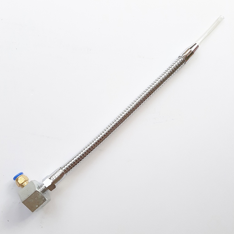Vòi tưới nguội kim loại ren ngoài 12mm dài 300mm, vòi phun nước máy cơ khí