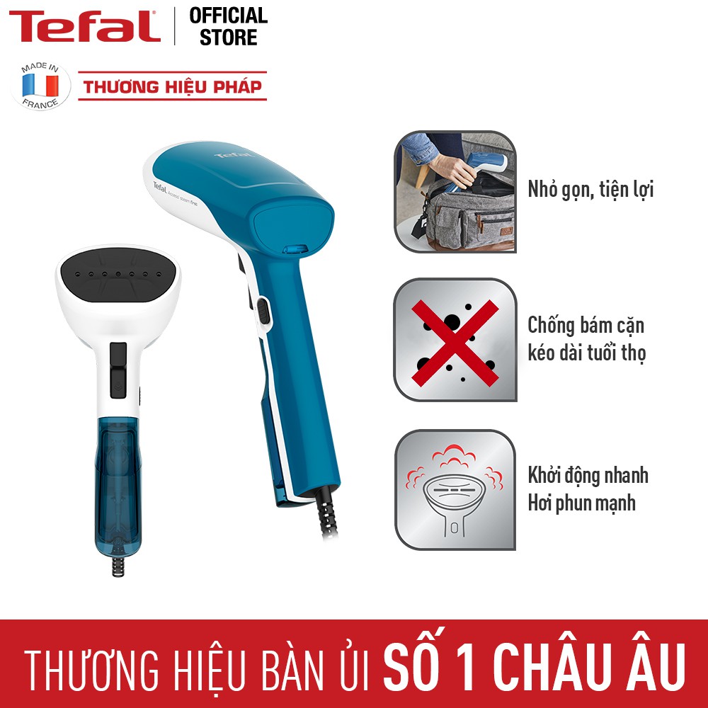 Bàn ủi hơi nước cầm tay dạng du lịch Tefal DT6130E0