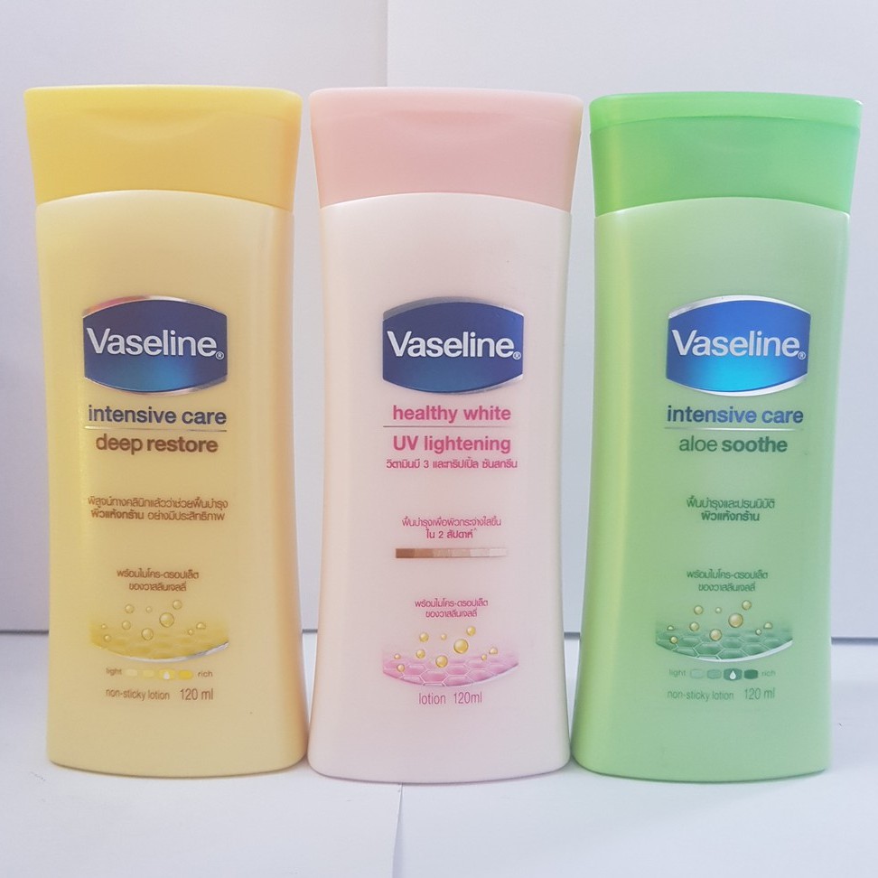 Dưỡng Thể Vaseline Thái Lan 120ml