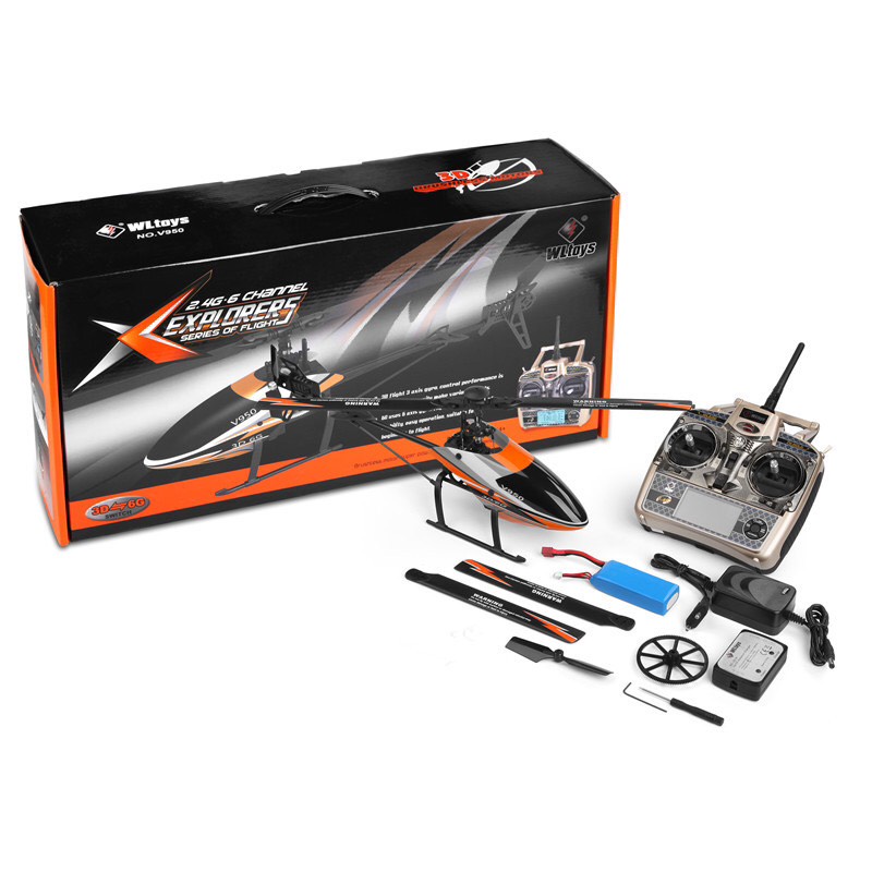 V950 máy bay điều khiển từ xa 6 kênh không chổi than