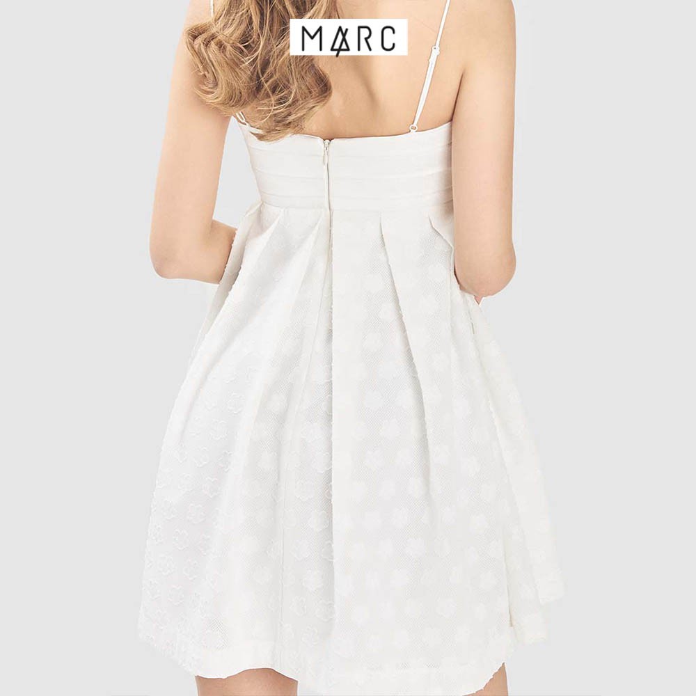 Đầm nữ MARC FASHION 2 dây babydoll phối vải nhấn nơ | BigBuy360 - bigbuy360.vn