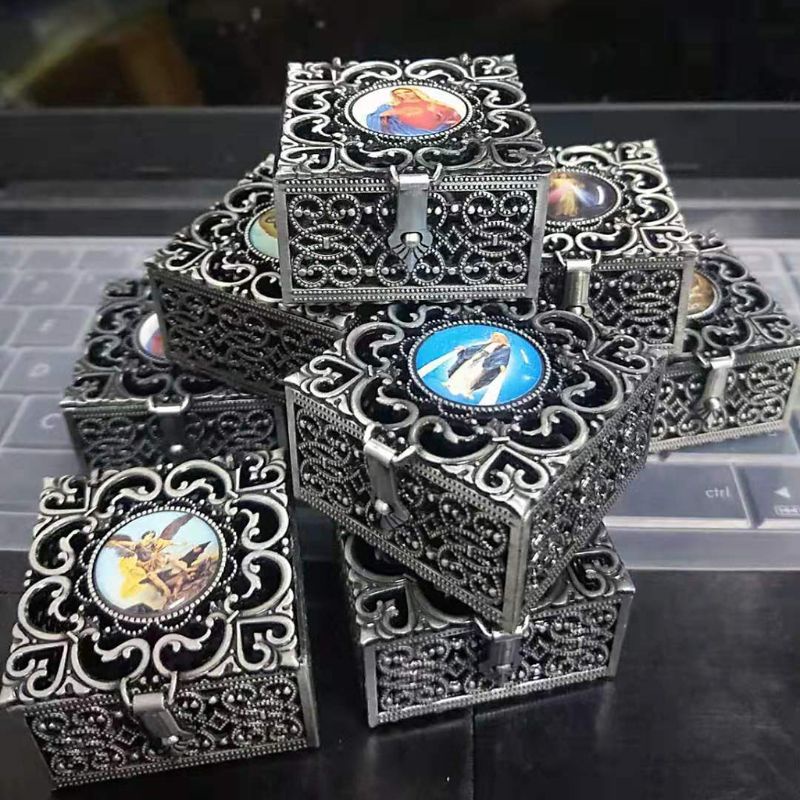 Hộp Đựng Hạt Rosary Kèm Giá Đỡ Tiện Dụng