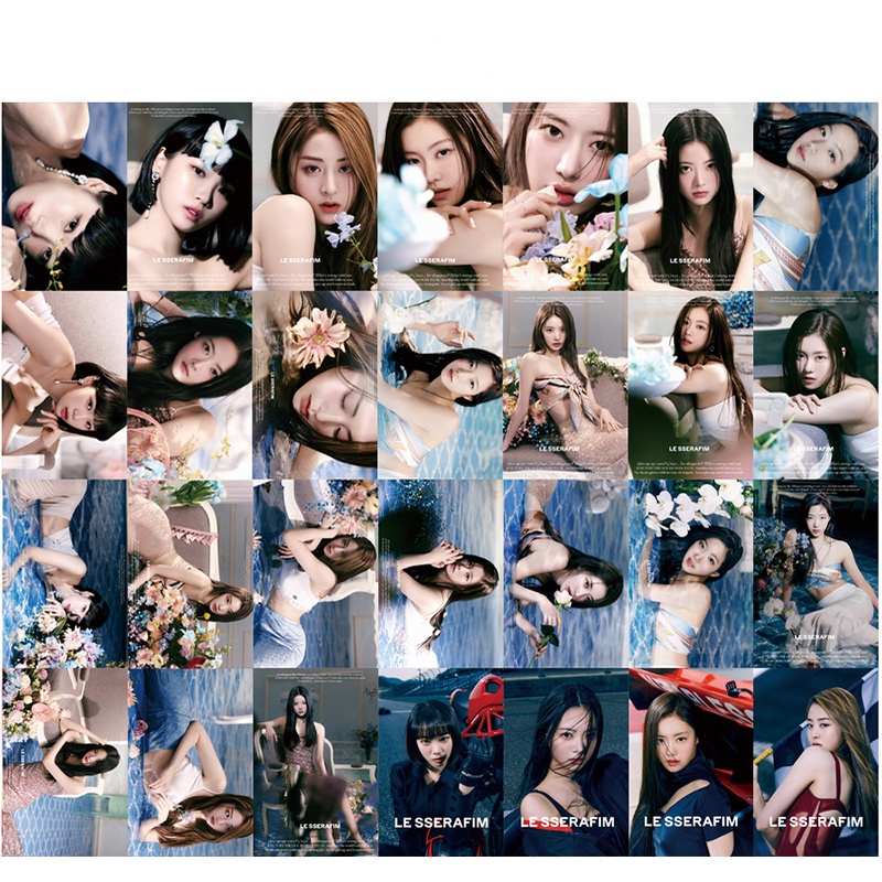 Hộp 54 Thẻ Ảnh LOMO 2022 Hình Thần Tượng Xinh Xắn