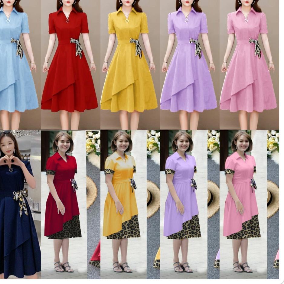 Mới - Đầm Màu Tím Hoa Oải Hương LILAC Đơn Giản Mặc Thường Ngày Cho Nữ / Nhà Thờ / Giáng Sinh / Váy Cưới mc,