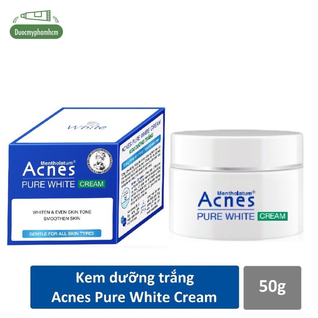 Kem dưỡng trắng Acnes Pure White Cream 50g (bao bì mới)