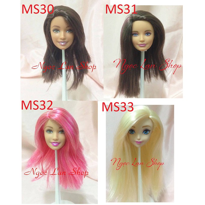 Đầu búp bê chính hãng mattel